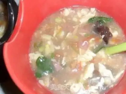 Make Daylily spicy soup step 2