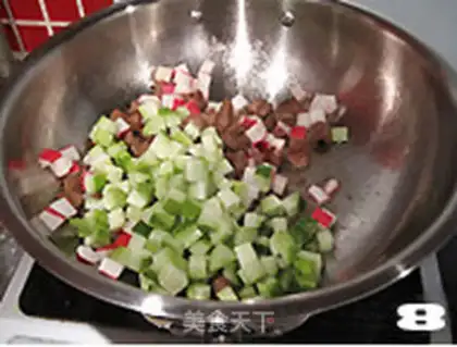 Make Sanding cumin meat step 7