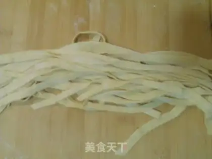 Make egg noodles step 10