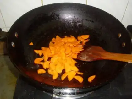 Make stir-fried melon skin step 9