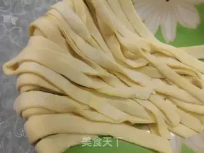 Make egg noodles step 11