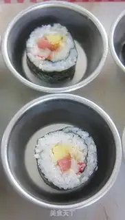 Make Sushi cheese tower step 4