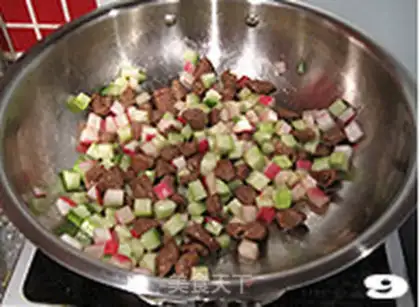 Make Sanding cumin meat step 8
