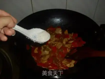 Make stir-fried melon skin step 15