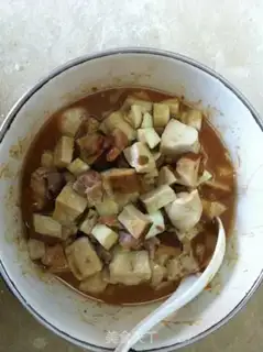 Make Yellow bean curd soup step 5