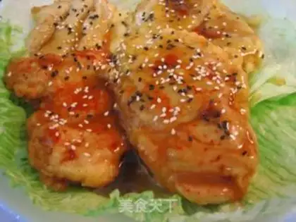 Make Honey crispy chicken steak step 13
