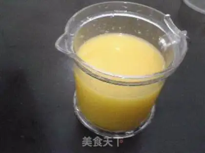 Make Homemade green orange tea step 3