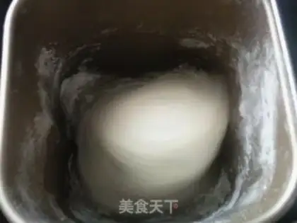 Make Pork floss roll step 1