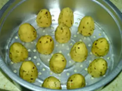 Make Golden sweet-scented osmanthus wowotou step 8
