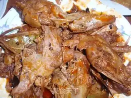 Make Grilled spicy duck head step 7