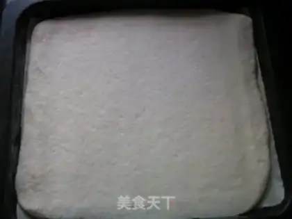 Make Pork floss roll step 4
