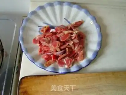 Make Sauteed duck gizzards step 0