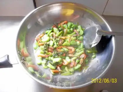 Make Pickled vegetables, green beans and bean crisps step 9
