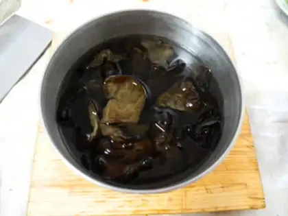 Make noodles with diced step 3
