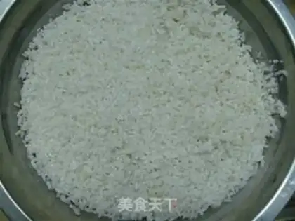 Make glutinous rice wine step 1