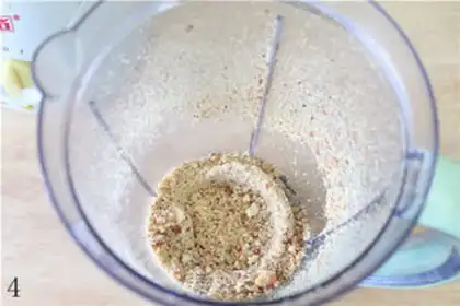 Make Homemade salty peanut butter step 3