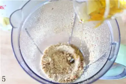 Make Homemade salty peanut butter step 4