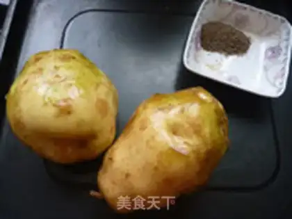 Make Black pepper potato step 0