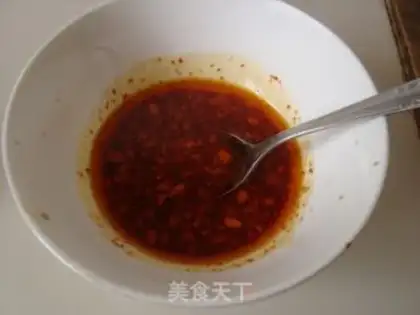 Make Spicy preserved egg tofu step 4