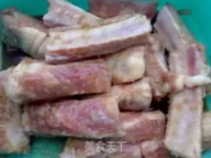 Make Mature vinegar pork ribs step 0