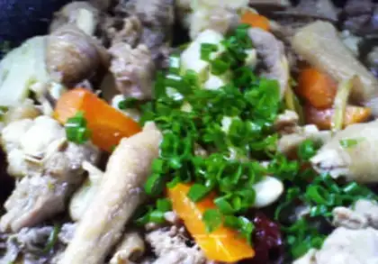 Make Colorful chicken step 7