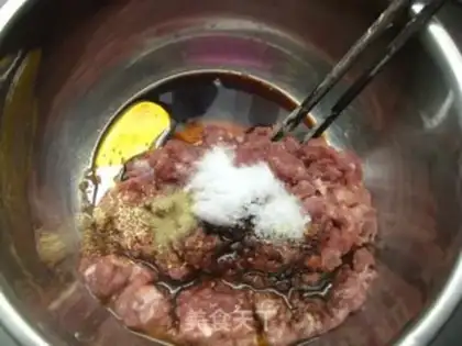 Make pork bun step 3