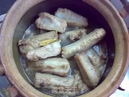 Make Mature vinegar pork ribs step 4