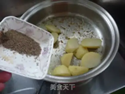 Make Black pepper potato step 7