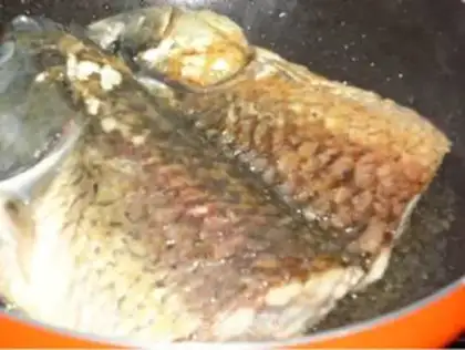 Make Fish Head Stewed with Coffee step 2