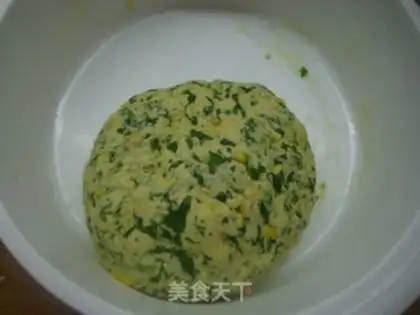 Make Corn flour and vegetable buns step 4