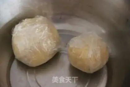 Make Red bean sesame crisp step 0