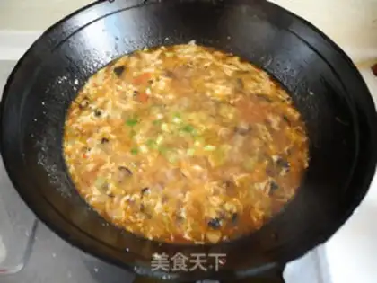Make noodles with diced step 17