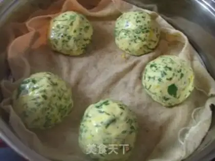 Make Corn flour and vegetable buns step 7