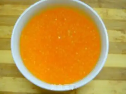 Make Dragon fruit sago in coconut juice step 7