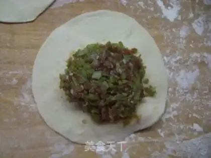 Make pork bun step 8