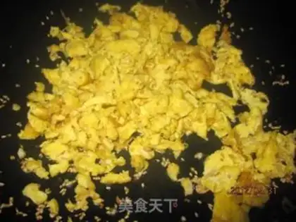 Make Spinach duck egg cake step 5
