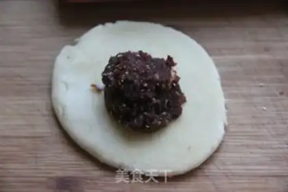 Make Red bean sesame crisp step 9