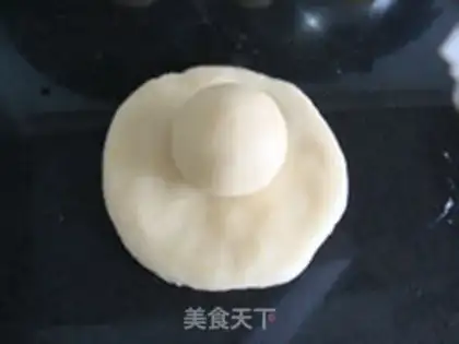 Make egg yolk cake step 8