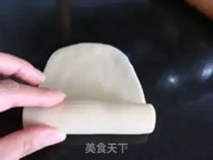 Make egg yolk cake step 12