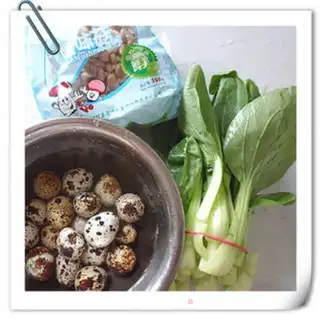 Make Braised quail eggs with crab mushrooms step 0