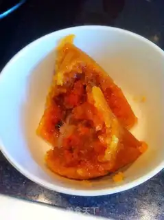 Make Egg yolk fresh meat rice dumplings step 18