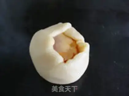 Make egg yolk cake step 17