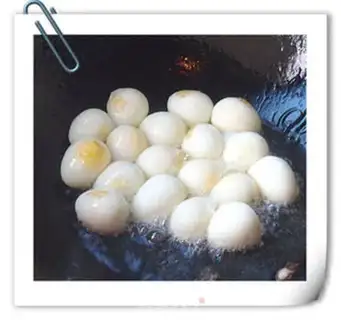 Make Braised quail eggs with crab mushrooms step 3