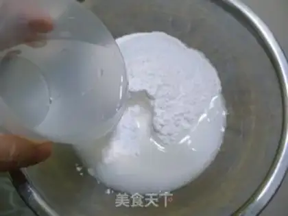 Make Ice cream snow nuomici step 1