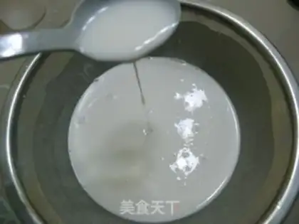 Make Ice cream snow nuomici step 2