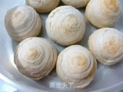 Make egg yolk cake step 20