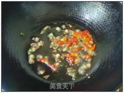 Make Fried pancakes with shredded pork step 7