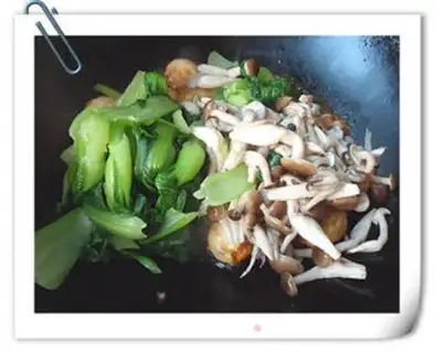Make Braised quail eggs with crab mushrooms step 7