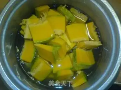 Make Taro pumpkin sago dew step 0