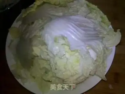 Make Vinegar Chinese cabbage step 0